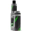 Skin Decal Wrap for Smok AL85 Alien Baby Jagged Camo Green VAPE NOT INCLUDED