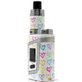 Skin Decal Wrap for Smok AL85 Alien Baby Kearas Hearts White VAPE NOT INCLUDED