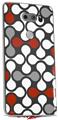 Skin Decal Wrap for LG V30 Locknodes 05 Red Dark