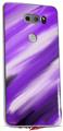 Skin Decal Wrap for LG V30 Paint Blend Purple
