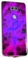 Skin Decal Wrap for LG V30 Cubic Shards Pink
