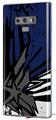 Decal style Skin Wrap compatible with Samsung Galaxy Note 9 Baja 0040 Blue Navy
