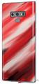 Decal style Skin Wrap compatible with Samsung Galaxy Note 9 Paint Blend Red