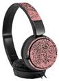Decal style Skin Wrap for Sony MDR ZX110 Headphones Folder Doodles Pink (HEADPHONES NOT INCLUDED)