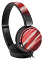 Decal style Skin Wrap for Sony MDR ZX110 Headphones Paint Blend Red (HEADPHONES NOT INCLUDED)
