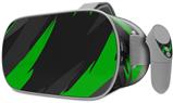 Decal style Skin Wrap compatible with Oculus Go Headset - Jagged Camo Green (OCULUS NOT INCLUDED)