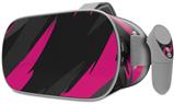 Decal style Skin Wrap compatible with Oculus Go Headset - Jagged Camo Hot Pink (OCULUS NOT INCLUDED)