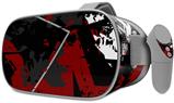 Decal style Skin Wrap compatible with Oculus Go Headset - Baja 0003 Red Dark (OCULUS NOT INCLUDED)