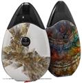 Skin Decal Wrap 2 Pack compatible with Suorin Drop Fast Enough VAPE NOT INCLUDED