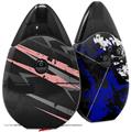 Skin Decal Wrap 2 Pack compatible with Suorin Drop Baja 0014 Pink VAPE NOT INCLUDED
