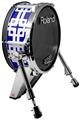 Skin Wrap works with Roland vDrum Shell KD-140 Kick Bass Drum Boxed Royal Blue (DRUM NOT INCLUDED)