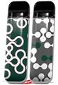 Skin Decal Wrap 2 Pack for Smok Novo v1 Locknodes 03 Hunter Green VAPE NOT INCLUDED