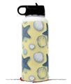 Skin Wrap Decal compatible with Hydro Flask Wide Mouth Bottle 32oz Starfish and Sea Shells Yellow Sunshine (BOTTLE NOT INCLUDED)