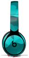 WraptorSkinz Skin Skin Decal Wrap works with Beats Solo Pro (Original) Headphones Bokeh Hearts Neon Teal Skin Only BEATS NOT INCLUDED