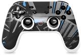 Skin Decal Wrap works with Original Google Stadia Controller Baja 0023 Blue Medium Skin Only CONTROLLER NOT INCLUDED