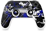 Skin Decal Wrap works with Original Google Stadia Controller Baja 0003 Royal Blue Skin Only CONTROLLER NOT INCLUDED