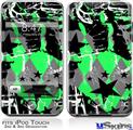 iPod Touch 2G & 3G Skin - SceneKid Green