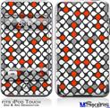 iPod Touch 2G & 3G Skin - Locknodes 05 Red