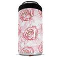 WraptorSkinz Skin Decal Wrap compatible with Yeti 16oz Tall Colster Can Cooler Insulator Flowers Pattern Roses 13 (COOLER NOT INCLUDED)