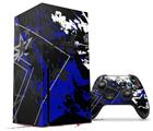 WraptorSkinz Skin Wrap compatible with the 2020 XBOX Series X Console and Controller Baja 0003 Royal Blue (XBOX NOT INCLUDED)