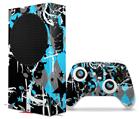 WraptorSkinz Skin Wrap compatible with the 2020 XBOX Series S Console and Controller SceneKid Blue (XBOX NOT INCLUDED)