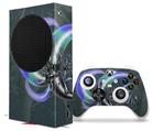 WraptorSkinz Skin Wrap compatible with the 2020 XBOX Series S Console and Controller Sea Anemone2 (XBOX NOT INCLUDED)
