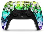 WraptorSkinz Skin Wrap compatible with the Sony PS5 DualSense Controller Scene Kid Sketches Rainbow (CONTROLLER NOT INCLUDED)