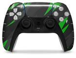 WraptorSkinz Skin Wrap compatible with the Sony PS5 DualSense Controller Jagged Camo Green (CONTROLLER NOT INCLUDED)