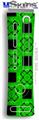 XBOX 360 Faceplate Skin - Criss Cross Green