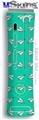 XBOX 360 Faceplate Skin - Paper Planes Turquoise