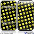 iPhone 3GS Skin - Smileys on Black