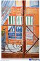 Poster 24"x36" - Vincent Van Gogh A Pork-Butchers Shop Seen from a Window
