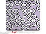 Locknodes 03 Lavender - Decal Style skin fits Zune 80/120GB  (ZUNE SOLD SEPARATELY)