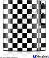 Sony PS3 Skin - Checkers White