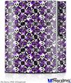 Sony PS3 Skin - Splatter Girly Skull Purple