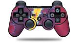 Sony PS3 Controller Decal Style Skin - Tie Dye Spine 105 (CONTROLLER NOT INCLUDED)