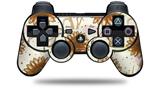 Sony PS3 Controller Decal Style Skin - Flowers Pattern 19 (CONTROLLER NOT INCLUDED)