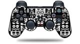 Sony PS3 Controller Decal Style Skin - Skull And Crossbones Pattern Bw (CONTROLLER NOT INCLUDED)