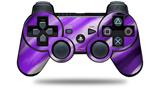Sony PS3 Controller Decal Style Skin - Paint Blend Purple (CONTROLLER NOT INCLUDED)