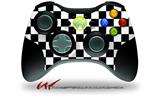 XBOX 360 Wireless Controller Decal Style Skin - Checkers White (CONTROLLER NOT INCLUDED)