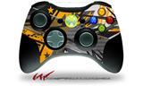 XBOX 360 Wireless Controller Decal Style Skin - Baja 0032 Orange (CONTROLLER NOT INCLUDED)
