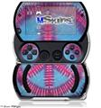Tie Dye Peace Sign 100 - Decal Style Skins (fits Sony PSPgo)