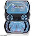 Tie Dye Happy 101 - Decal Style Skins (fits Sony PSPgo)