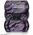 Camouflage Purple - Decal Style Skins (fits Sony PSPgo)