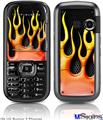 LG Rumor 2 Skin - Metal Flames