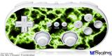 Wii Classic Controller Skin - Electrify Green