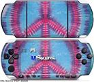 Sony PSP 3000 Skin - Tie Dye Peace Sign 100