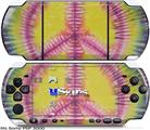 Sony PSP 3000 Skin - Tie Dye Peace Sign 104