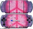 Sony PSP 3000 Skin - Tie Dye Peace Sign 110