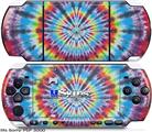 Sony PSP 3000 Skin - Tie Dye Swirl 100
